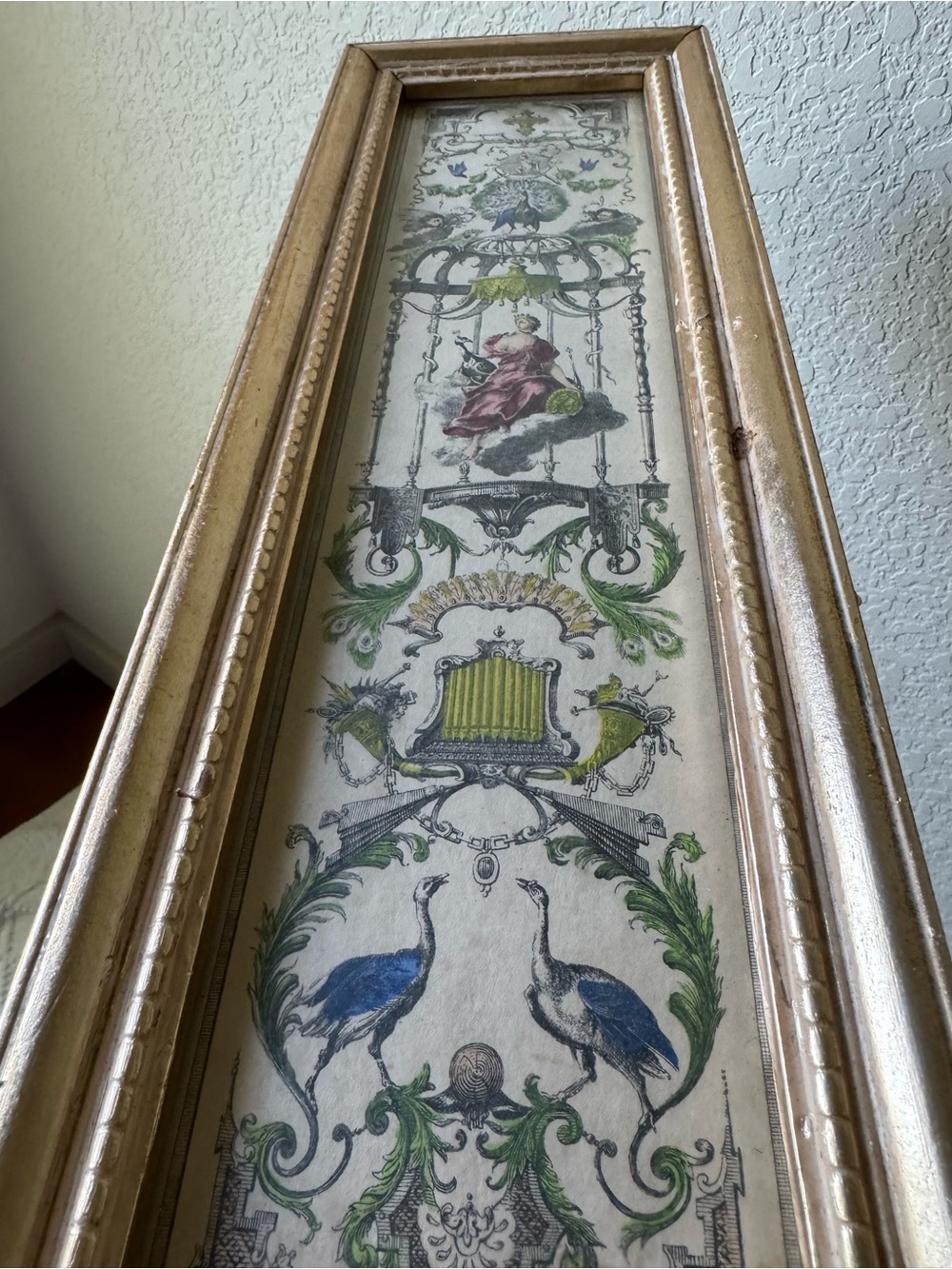 Windsor Mode by ILLINOIS MLDG. CO, Chicago - Vintage Framed Art Print Pair - Picture 2 of 4